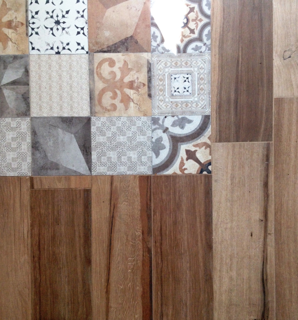wood & floor tiles