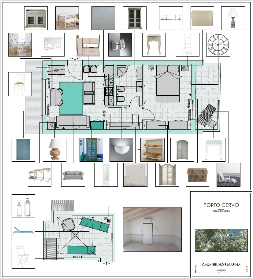 web project per una casa al mare